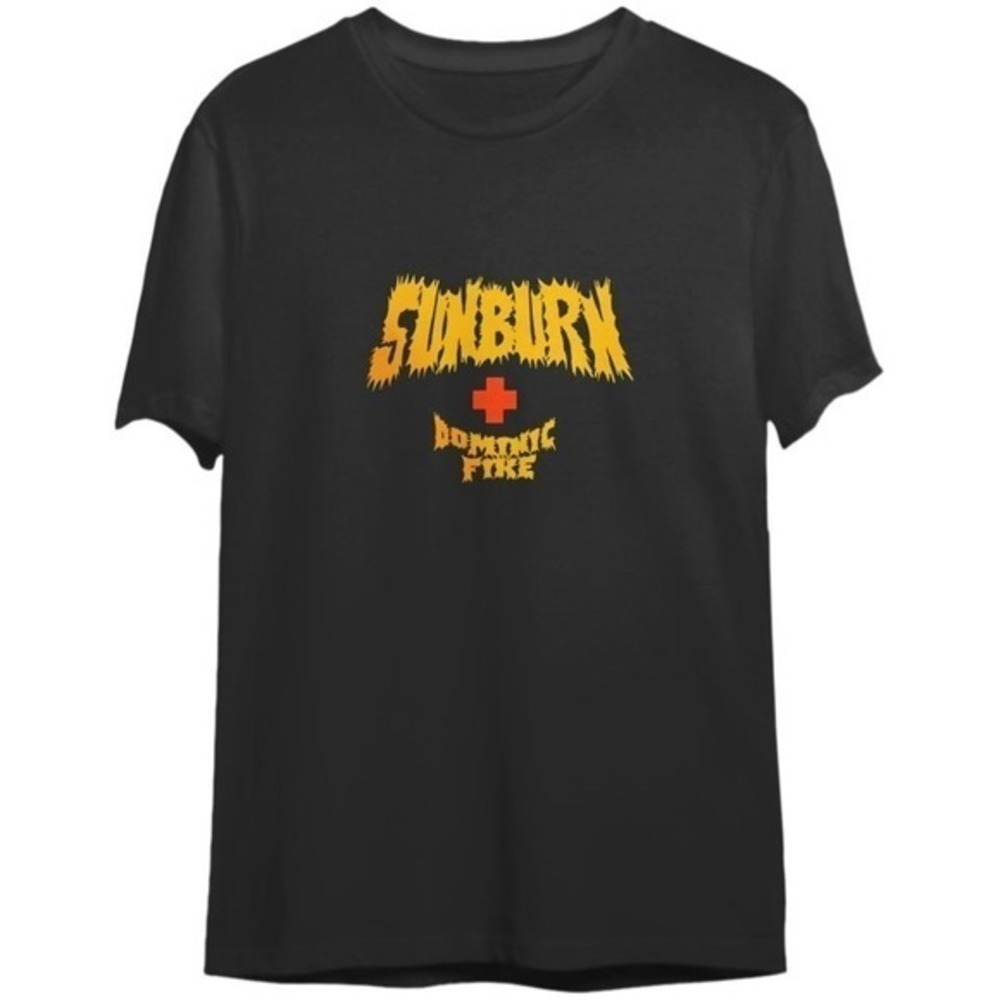 Dominic Fike Sunburn Shirt, 2023 Tour Comic Graphic Music Unisex Fan Tee 05